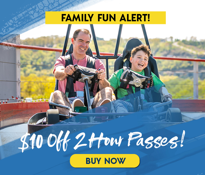 GoKart Racing at Branson Tracks in Branson, Missouri